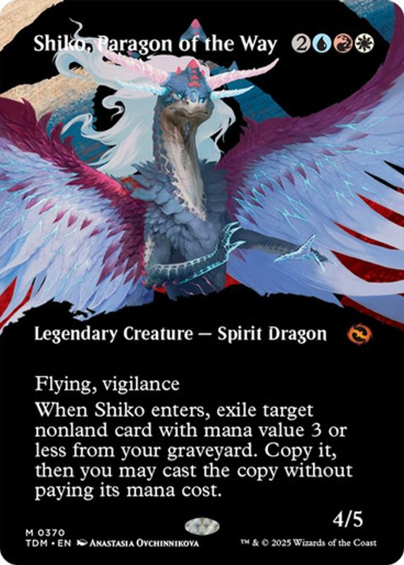 Shiko, Paragon of the Way (Borderless)